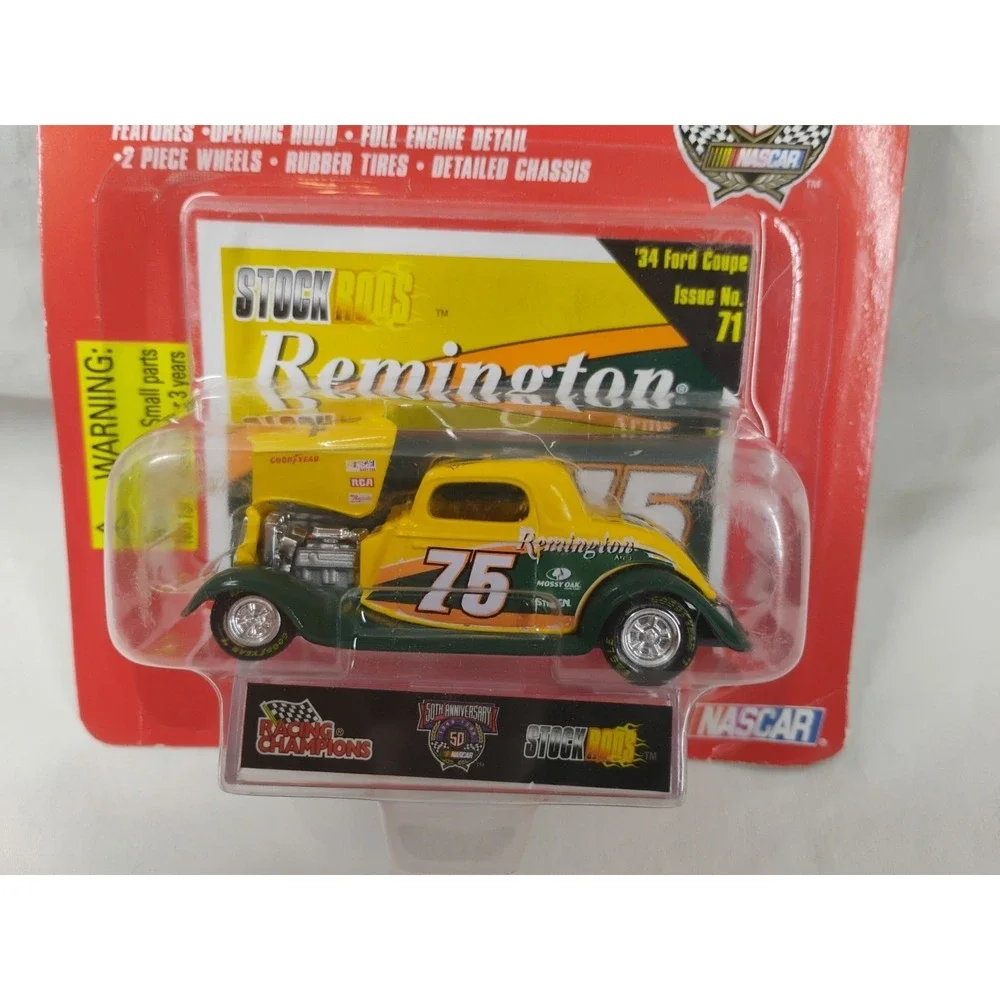 Racing Champions NASCAR Stock Rods #71‎ Remington Arms '34 Ford Coupe #75